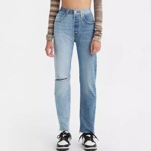 Levi’s 501 two-tone medium wash size W29 L30
